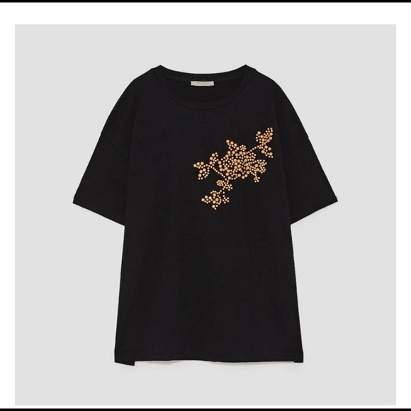 Zara Tops - Zara Women's Tunic Top Pearl Large Small